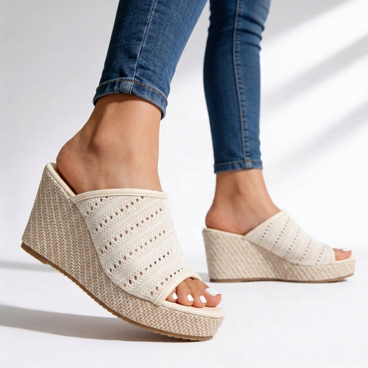 Ainsley | Women's Woven Perforated Sneaker