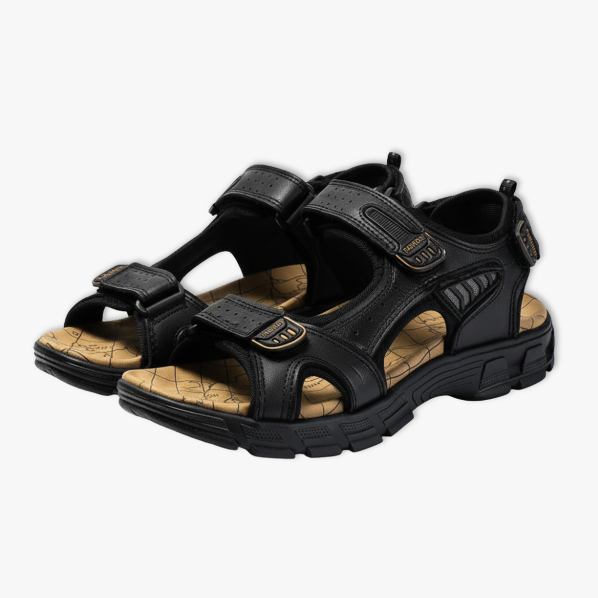 Alden | Men's Leather Contoured Sandal