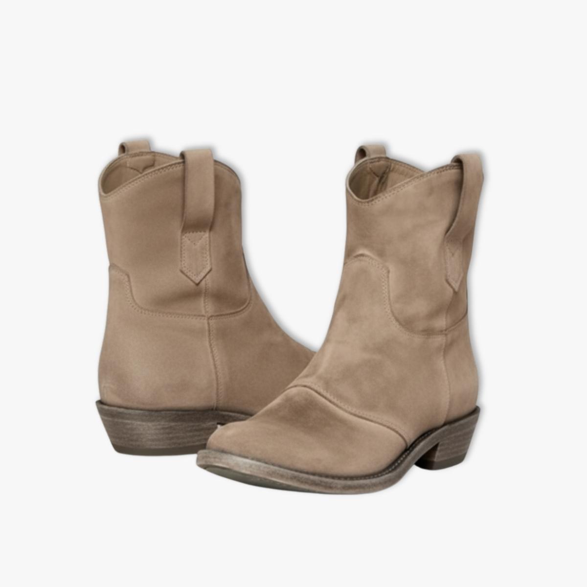 Alina | Women's Suede Slip on Ankle Boot