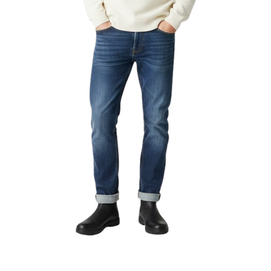 Jarno | Men's Denim Wide Fit Boot