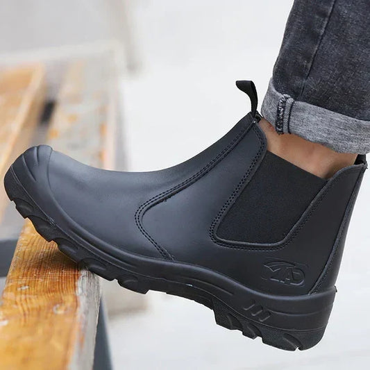 Olof | Men's Smooth Lace Up Work Boot