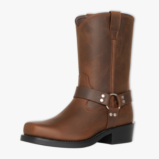 Peregrine | Men's Leather Look Lace Up Chelsea Boot