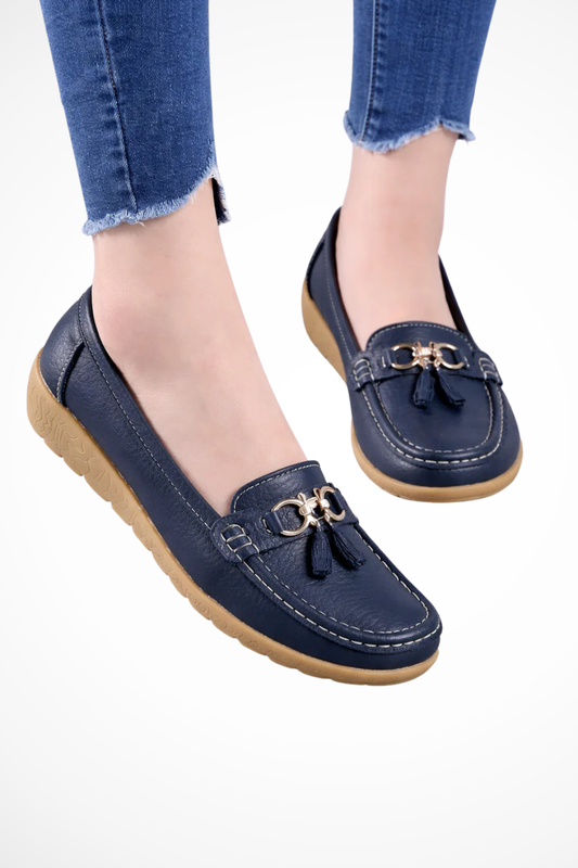 Magdalena | Women's Tassel Textured Loafer