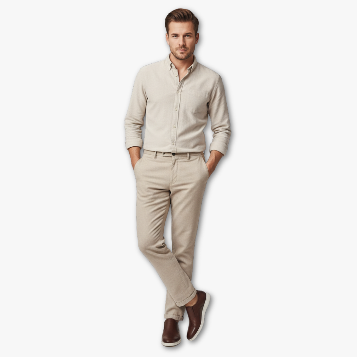 Basil | Men's Smooth Lace Up Shoe