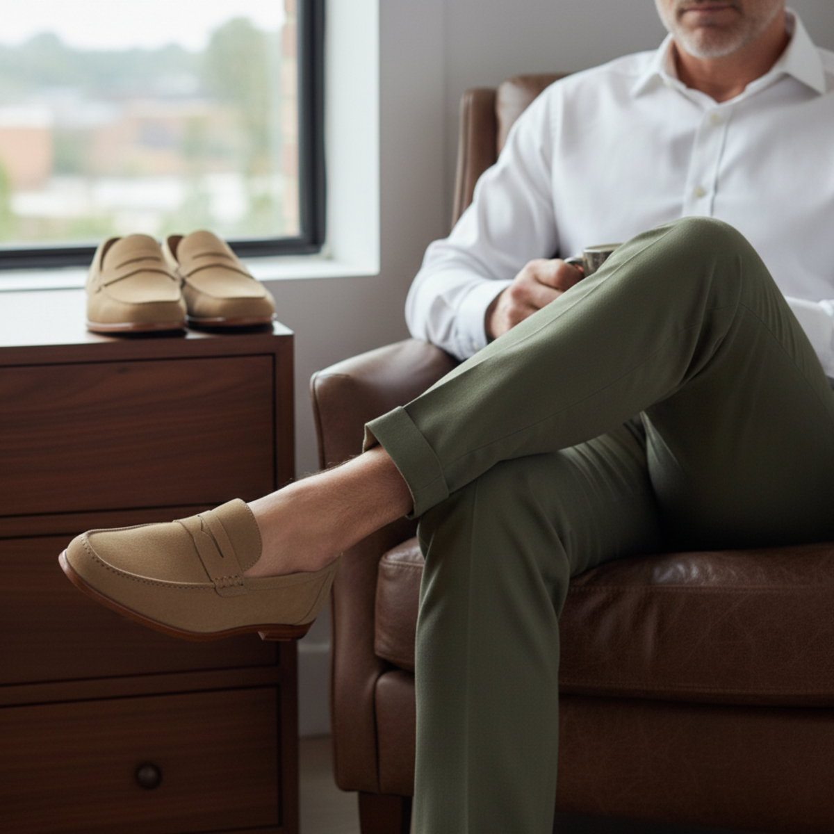 Benedict | Men's Suede Slip on Loafer