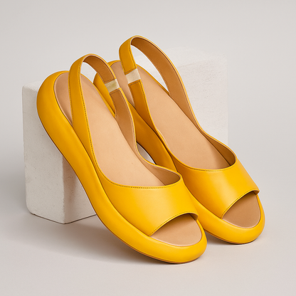 Agnes | Women's Smooth Flat Profile Sandal