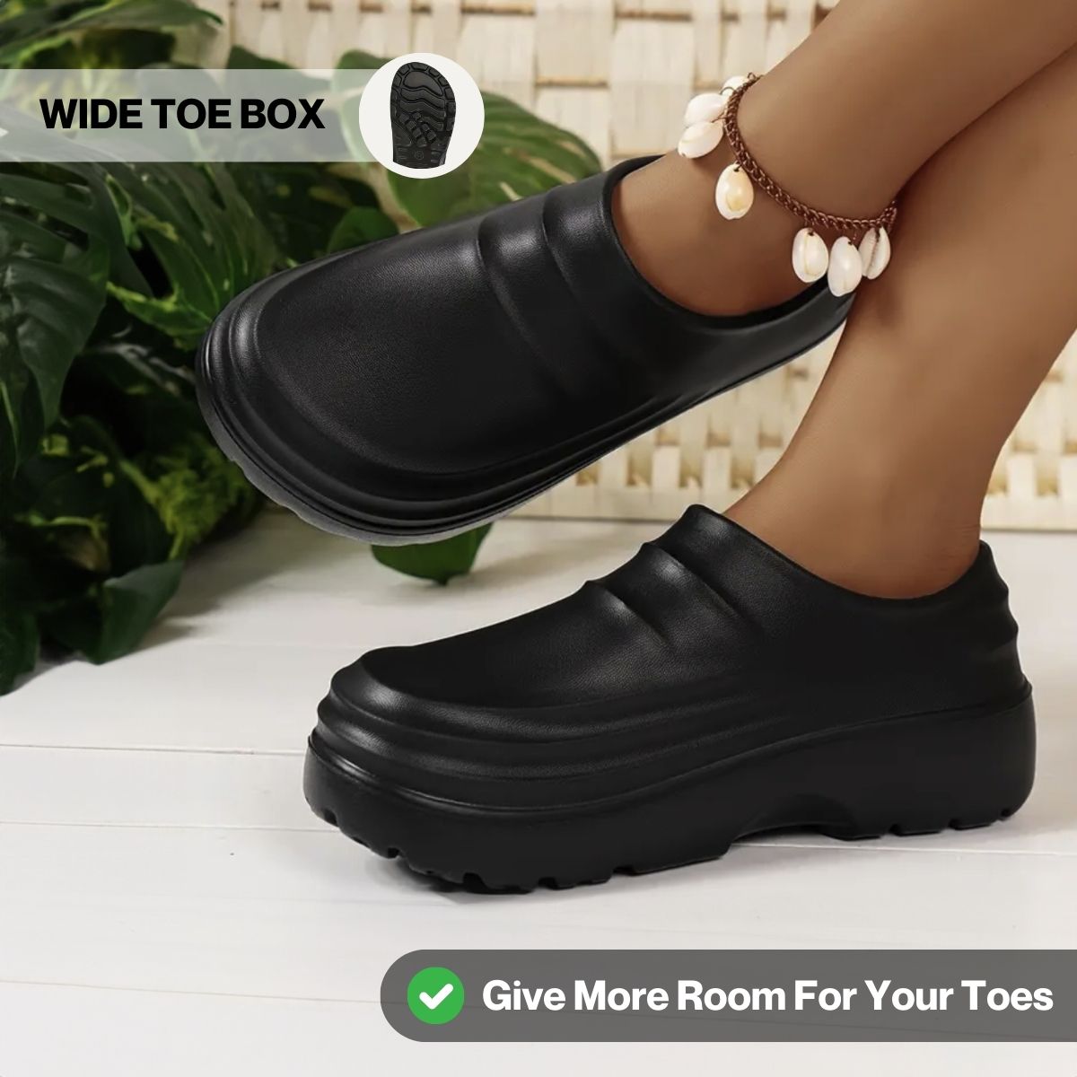 Bridget | Unisex Slip on Grooved Safety Shoe