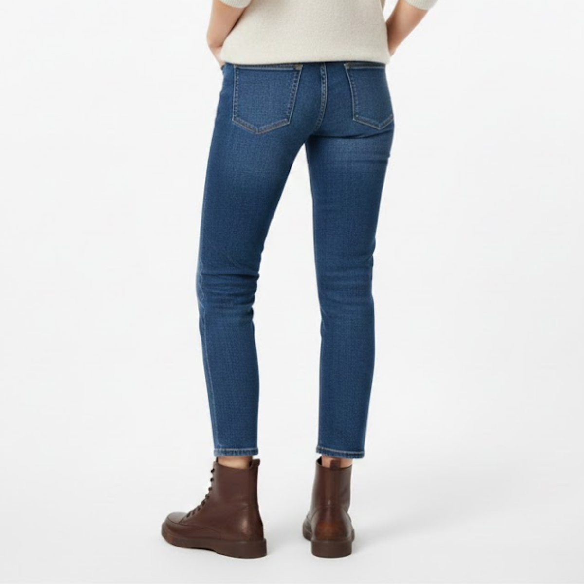 Ainsley | Women's Leather Round Toe Ankle Boot