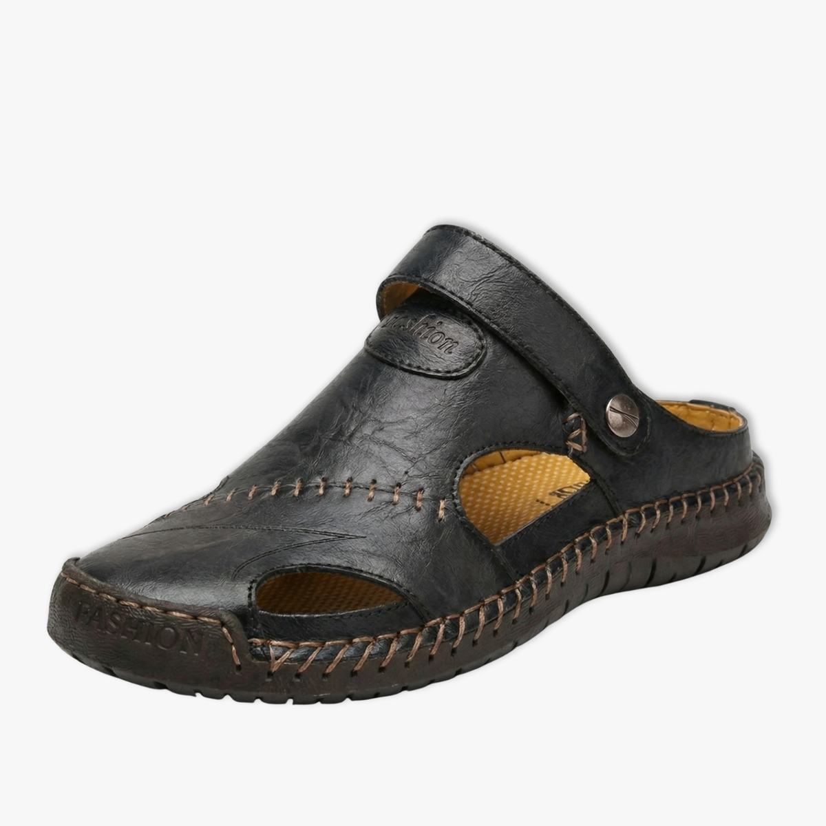 Warren | Men's Smooth Platform Slide