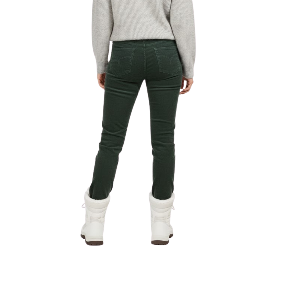 Agnes | Women's Cotton Grooved Winter Boot