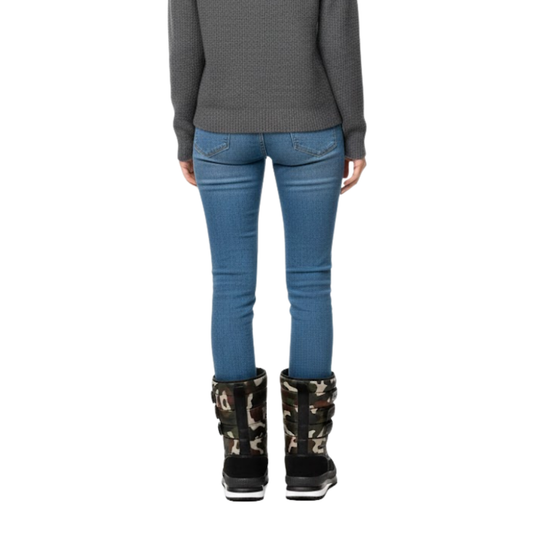 Diana | Women's Platform Grooved Winter Boot