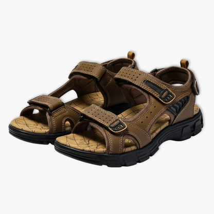 Alden | Men's Leather Contoured Sandal