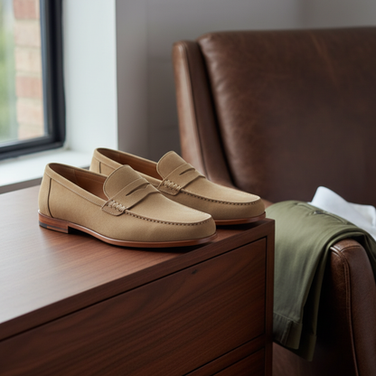 Benedict | Men's Suede Slip on Loafer