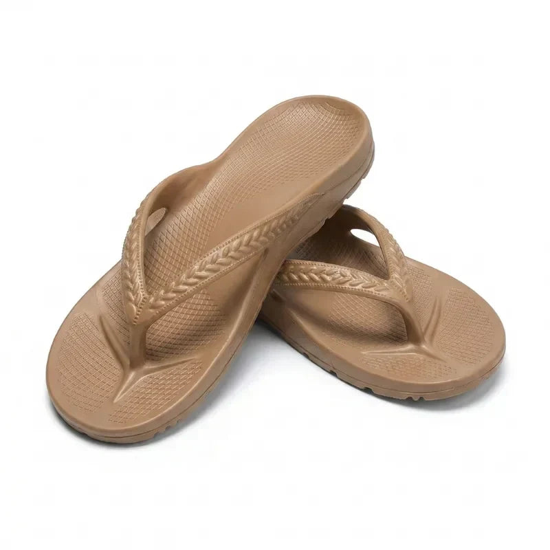 Gerda | Women's Textured Toe Post Flip Flop