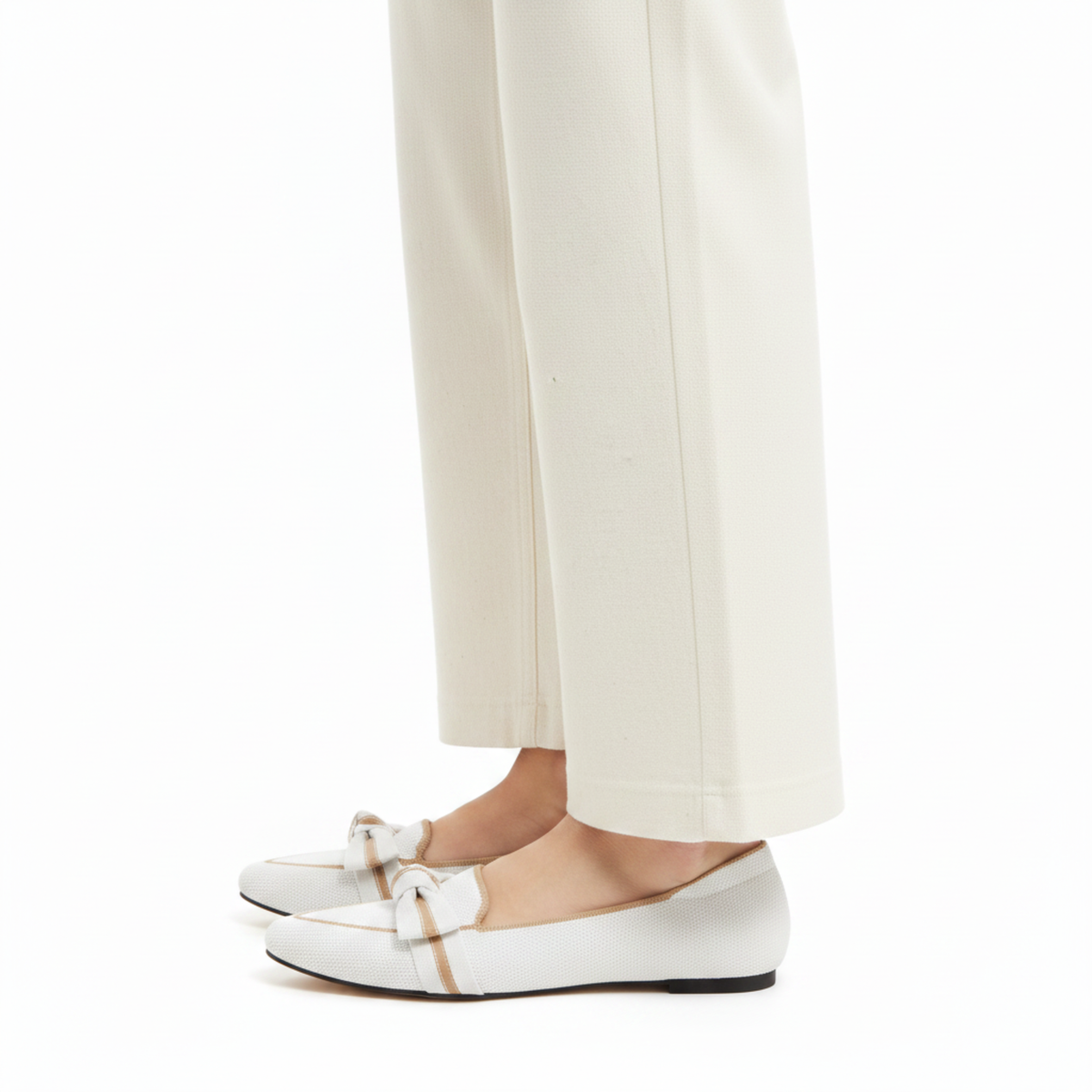 Roxana | Women's Bow Mesh Loafer