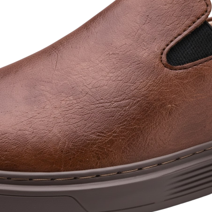 Jerome | Men's Leather Elastic Loafer