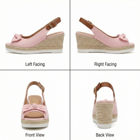 Ylva | Women's Knot Textured Sandal