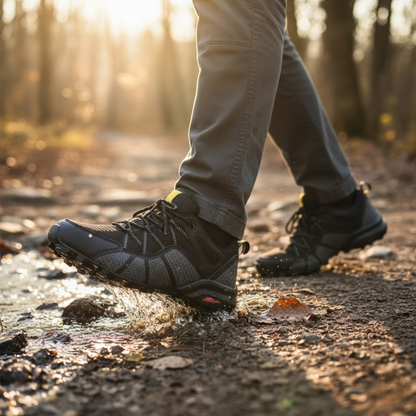 Simon | Men's Grooved Contoured Work Boot