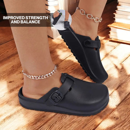 Una | Unisex Slip on Flat Safety Shoe
