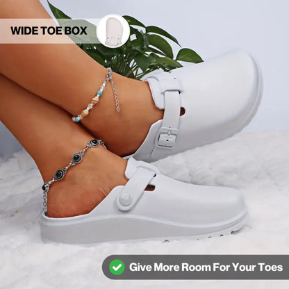 Una | Unisex Slip on Flat Safety Shoe