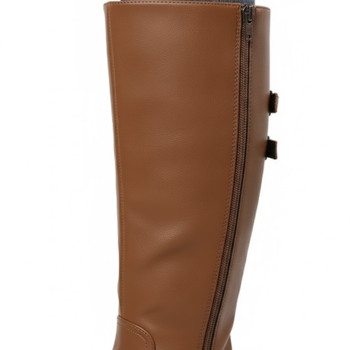 Mona | Women's Smooth Platform Knee High Boot