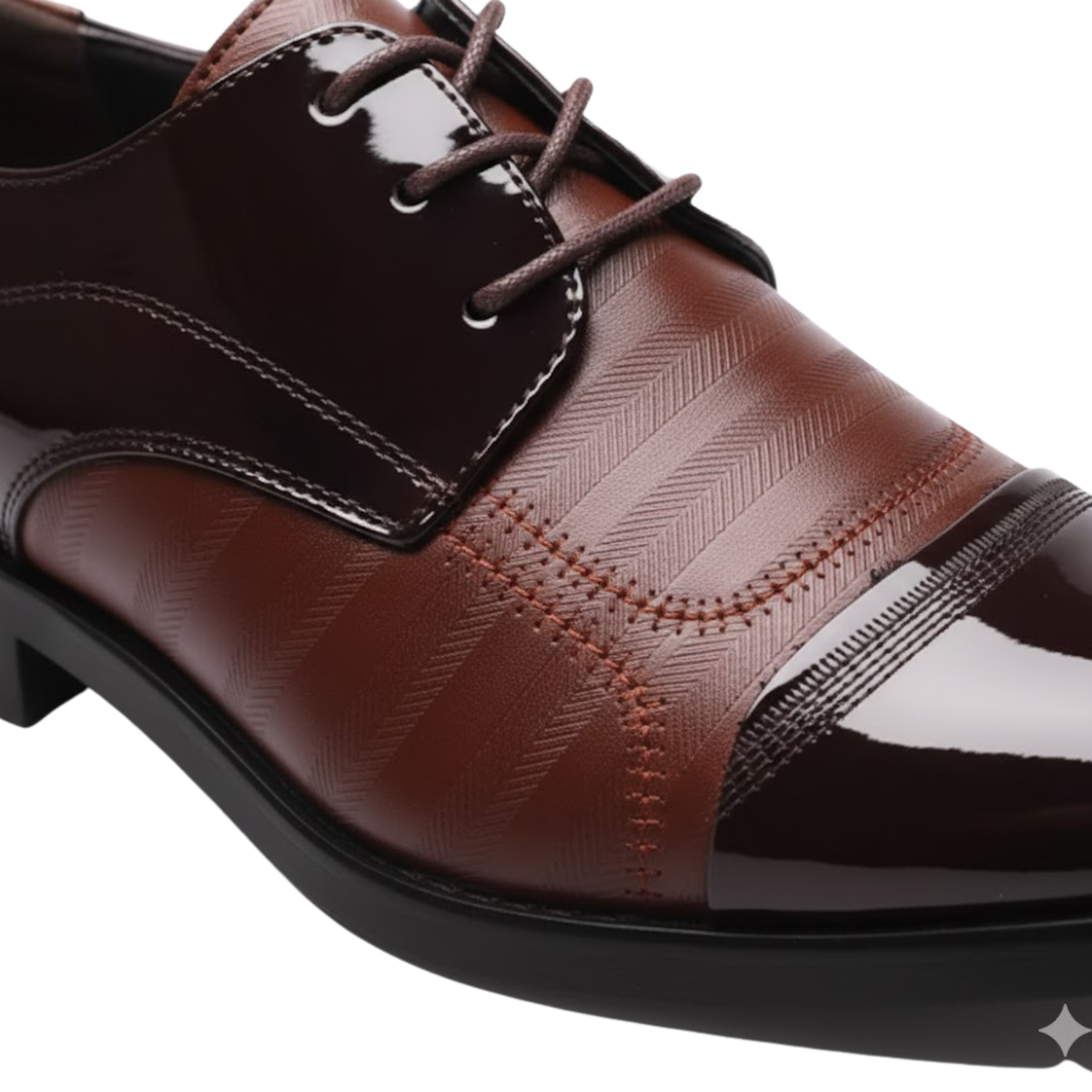 Alaric | Men's Smooth Contoured Dress Shoe