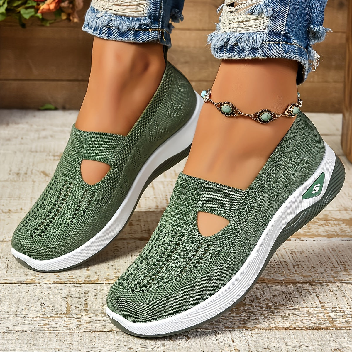 Ebba | Women's Mesh Slip on Sneaker
