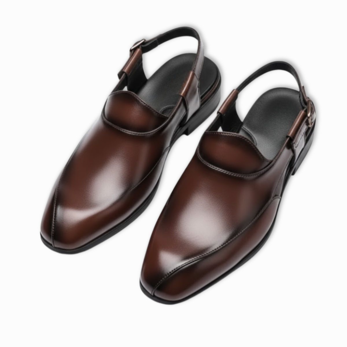 Gregor | Men's Leather Flat Sandal