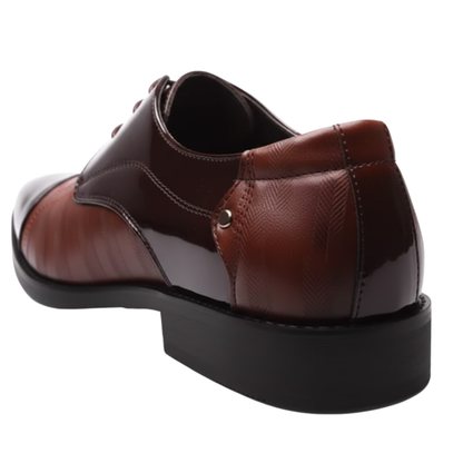 Alaric | Men's Smooth Contoured Dress Shoe