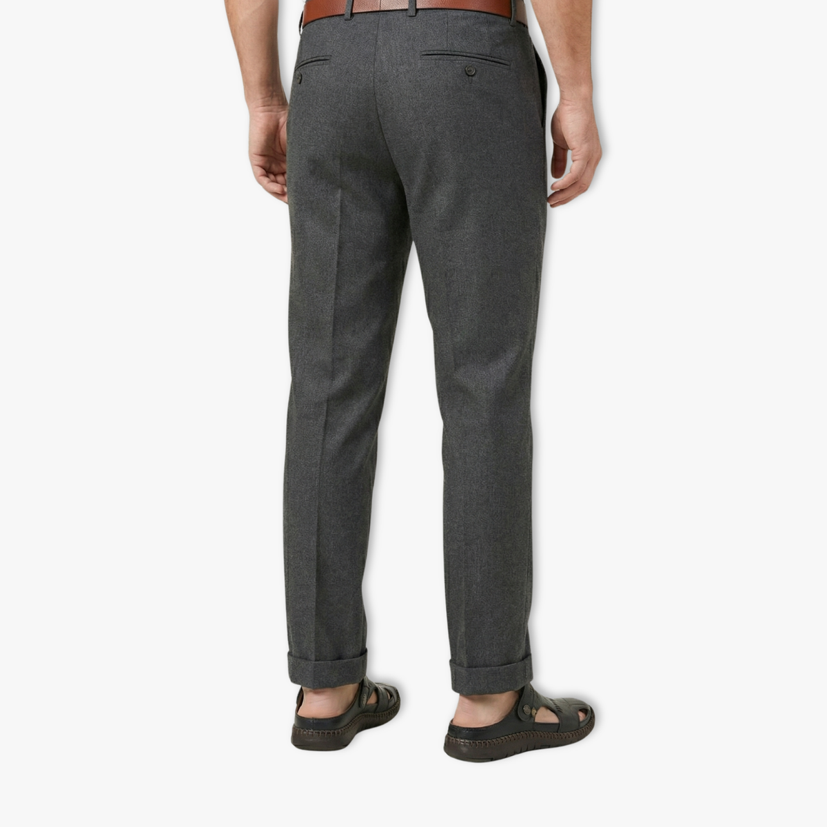Warren | Men's Smooth Platform Slide