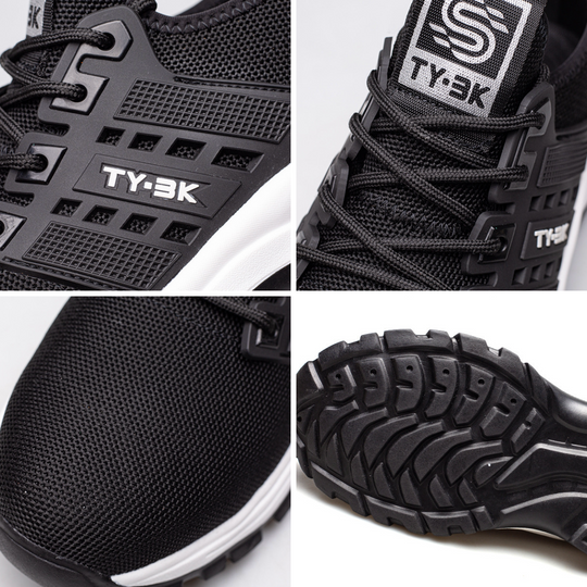 Vitus | Men's Mesh Lace Up Safety Shoe