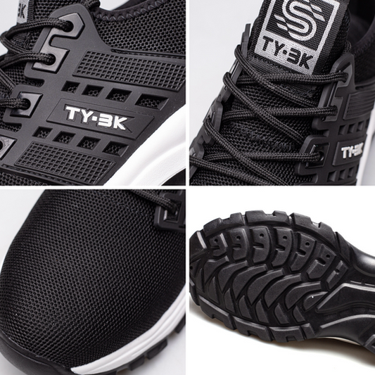 Vitus | Men's Mesh Lace Up Safety Shoe