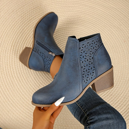 Rafaela | Women's Grooved Contoured Ankle Boot