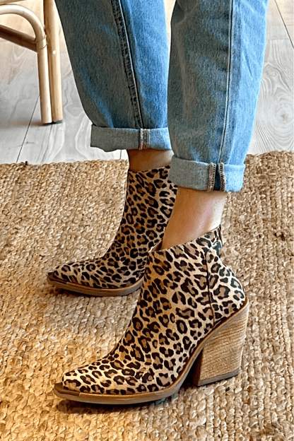 Briar | Women's Denim Pointed Toe Western Boot