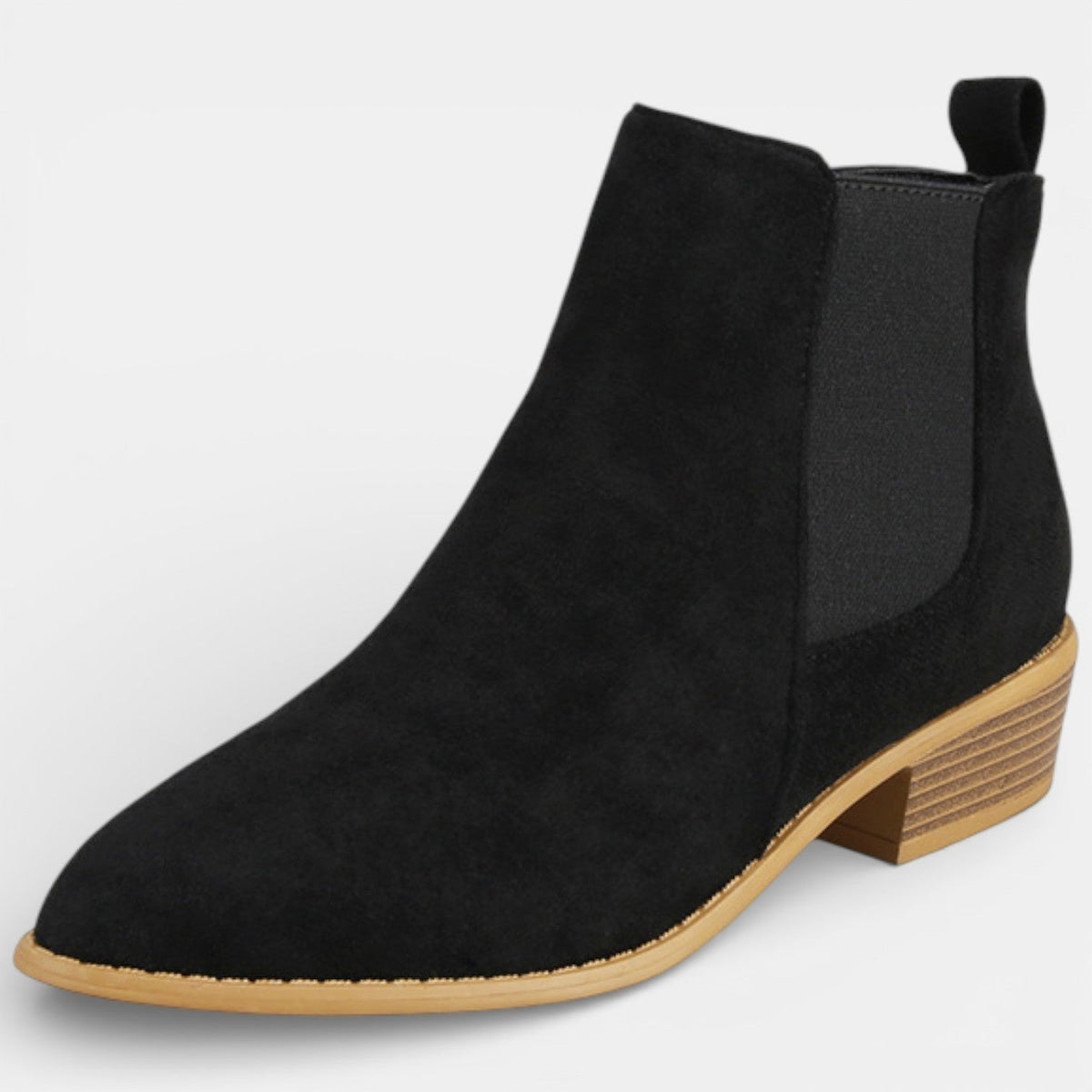Lavinia | Women's Suede Pointed Toe Ankle Boot
