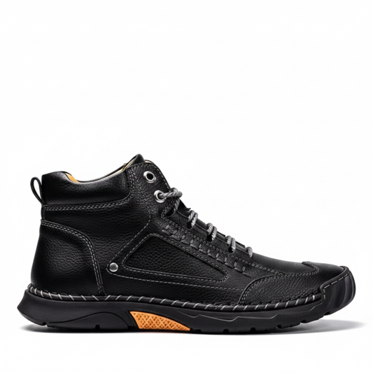 Hamish | Men's Smooth Wide Fit Hiking Boot