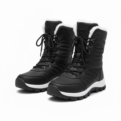 Agnes | Women's Cotton Grooved Winter Boot