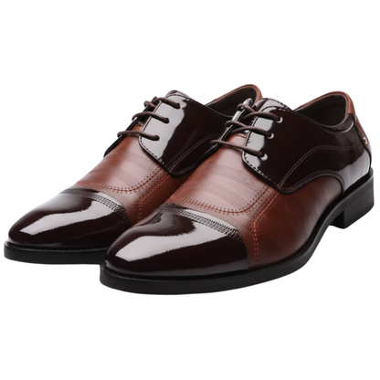 Alaric | Men's Smooth Contoured Dress Shoe