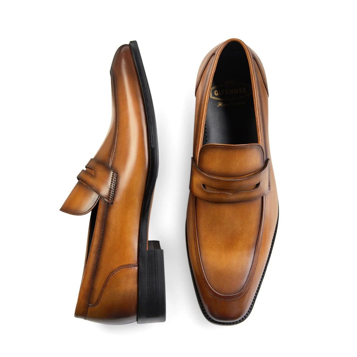 Hadrian | Men's Leather Slip on Loafer