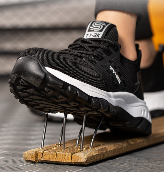 Vitus | Men's Mesh Lace Up Safety Shoe