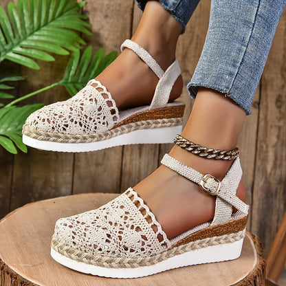 Stina | Women's Woven Knit Sandal