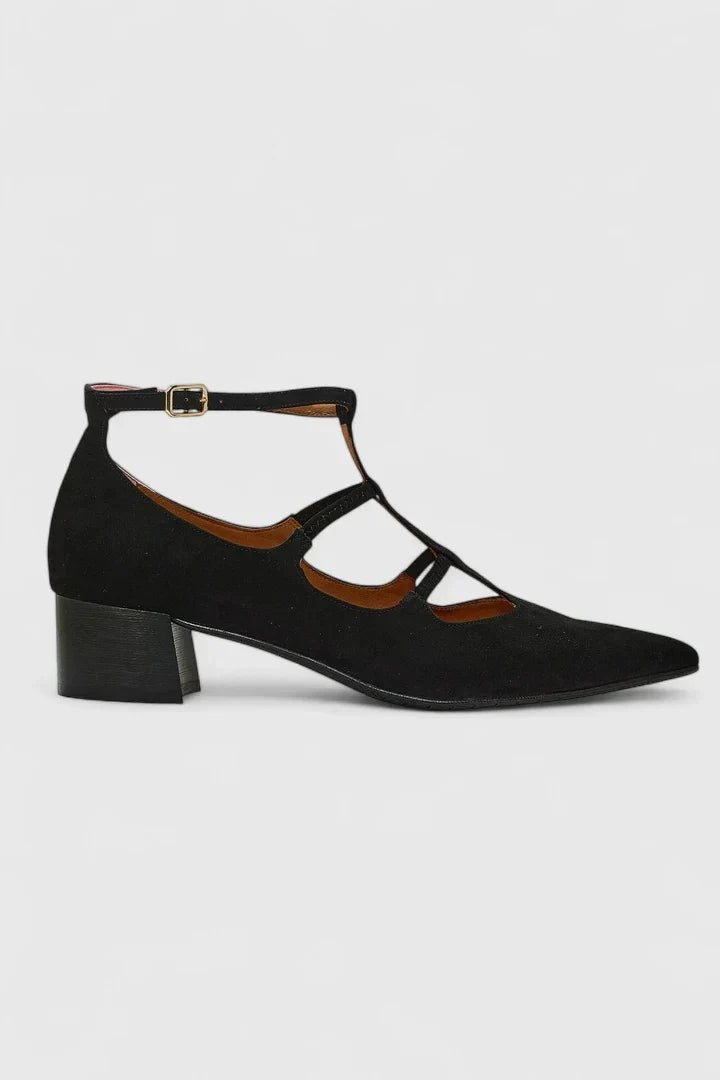 Roswitha | Women's Pointed Toe Ankle Strap Dress Shoe