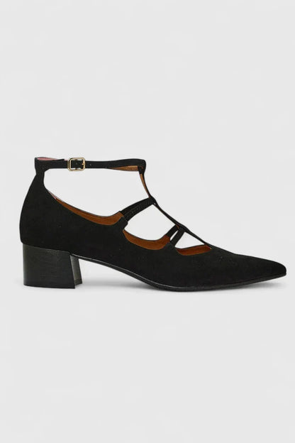 Roswitha | Women's Pointed Toe Ankle Strap Dress Shoe
