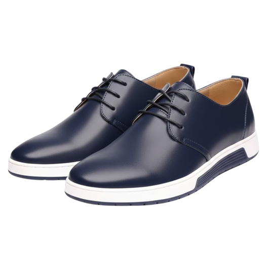 Andreas | Men's Mesh Lace Up Flat Shoe