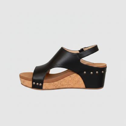 Sigrid | Women's Textured Cork Sandal