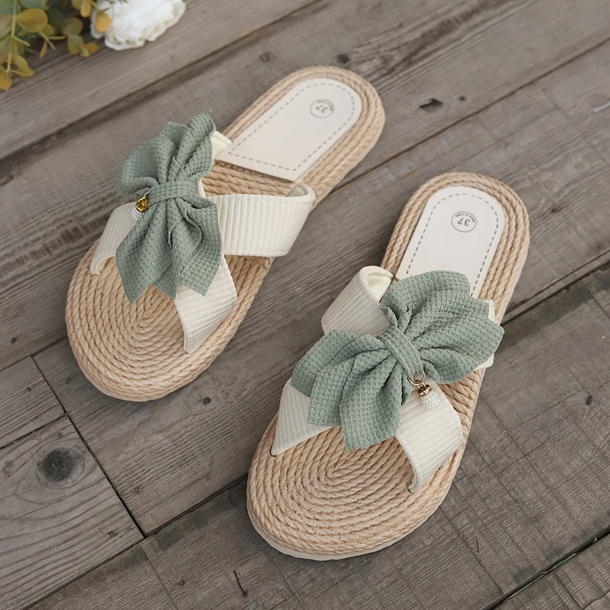 Mira | Women's Woven Bow Slide