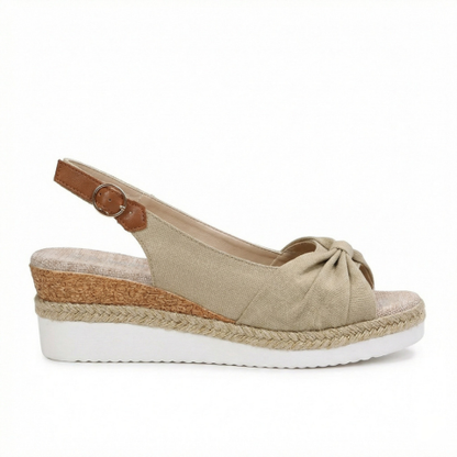 Ylva | Women's Knot Textured Sandal