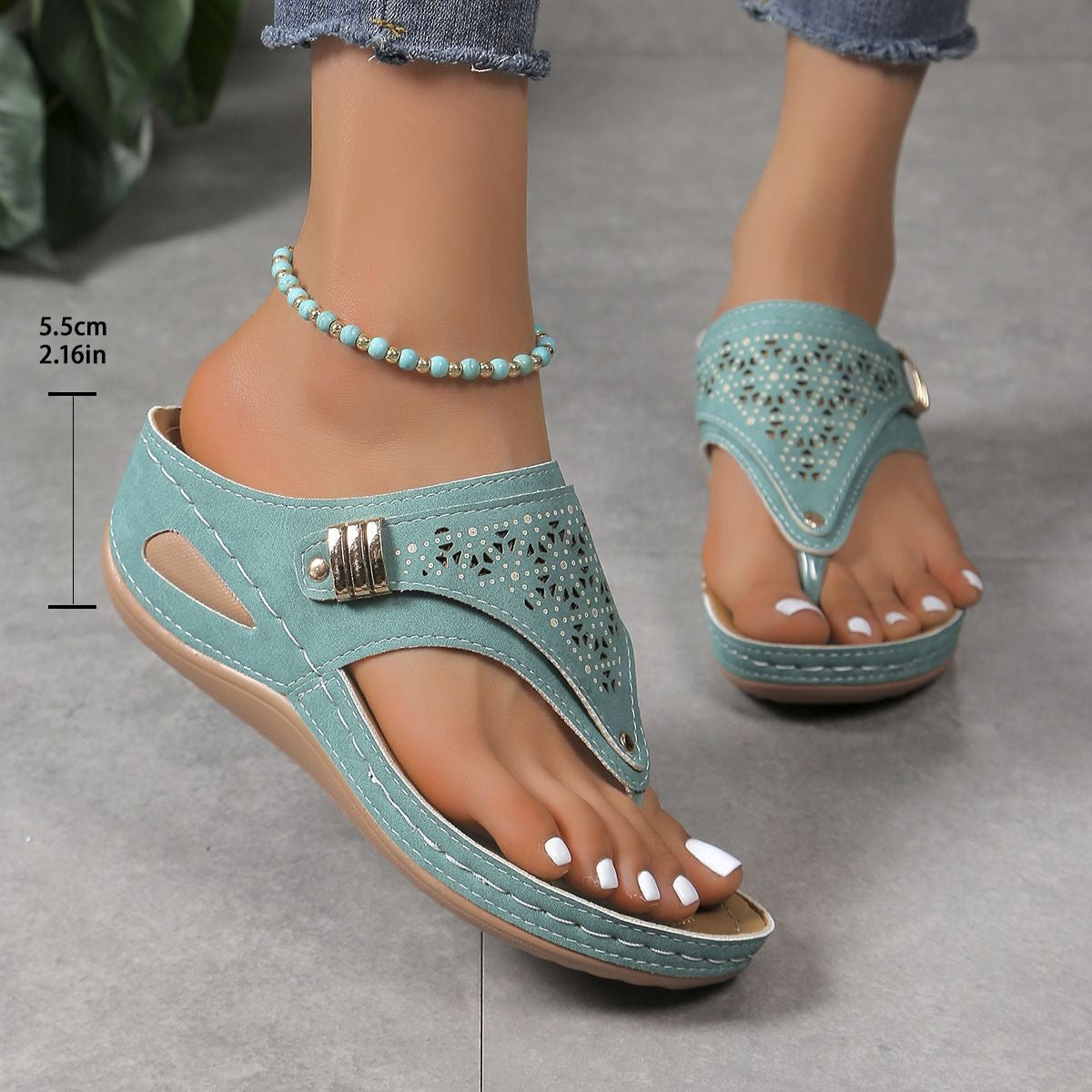 Winifred | Women's Textile Slip on Sandal