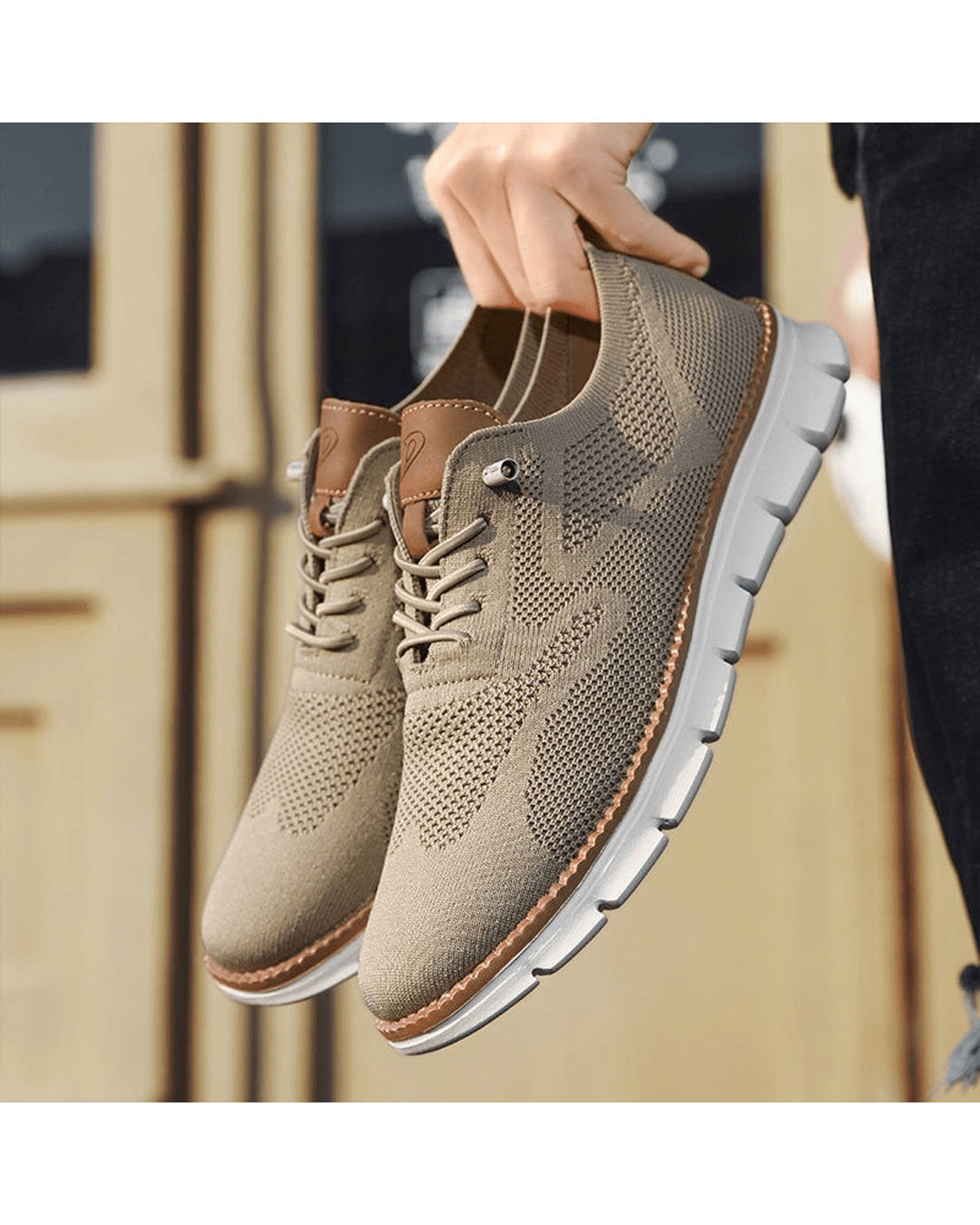 Daniel | Men's Textured Mesh Sneaker
