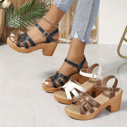 Juliet | Women's Leather Look Open Toe Sneaker